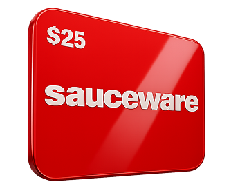 Sauceware $25 Giftcard